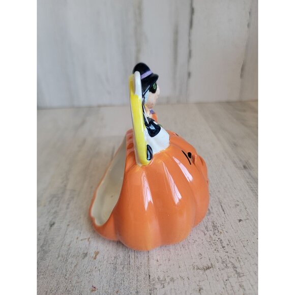 Hallmark Maxine kick or treat tea light Halloween candle holder - Picture 3 of 7